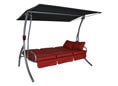 Balancelle Primero Premium Cuir rouge