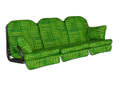 Coussin balancelle Deluxe Modène vert