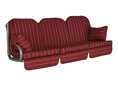 Coussin balancelle Deluxe Faro bordeaux