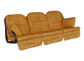Coussin balancelle Deluxe Modène terre