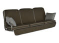Coussin balancelle Comfort Style bourbe