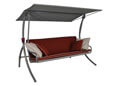 Balancelle Elegance Style beige (3 places) Style terre Balancelle Elegance Style beige (3 places) Style terre