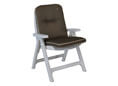 Coussin de chaise dossier bas Style bourbe