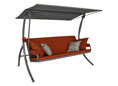 Balancelle Elegance Joy beige (3 places) Design Joy terre