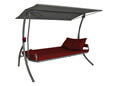 Balancelle Elegance Joy beige (3 places) Design Joy bordeaux