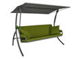 Balancelle Elegance Joy beige (3 places) Design Joy vert pomme