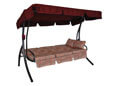 Balancelle Comfort Modène rouge