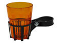 Porte-Boisson gris gobelet orange