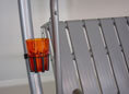 Porte-Boisson gris gobelet orange