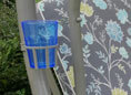 Porte-Boisson champagne gobelet bleu