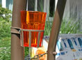 Porte-Boisson mocca gobelet orange