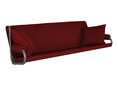 Coussin balancelle Elegance Joy bordeaux