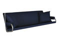 Coussin balancelle Elegance Joy bleu