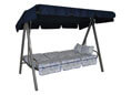 Balancelle Select Papillon bleu