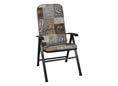 Coussin de chaise dossier haut Exklusiv Anvers gris