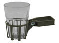 Porte-Boisson pour balancelle avec tube carré champagne gobelet transparent