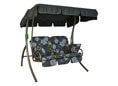 Balancelle 2 places Comfort Merano gris
