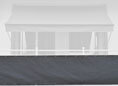 Brise-Vue 90 cm, Style anthracite