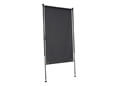 Toile de store balcon vertical Style anthracite