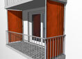 Store Balcon vertical Design No. 200
