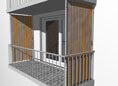 Store Balcon vertical Design No. 900