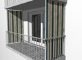 Store Balcon vertical Design No. 7100