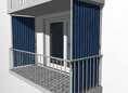 Store Balcon vertical Design No. 9400