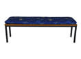 Coussin de banc 150 cm Corfou bleu