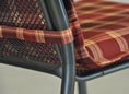 Coussin de chaise Rio bordeaux