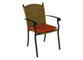 Coussin d'assise Corfou terre