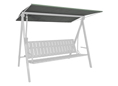 Toit balancelle 210 x 145 cm Draltex vert
