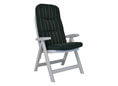 Coussin de chaise dossier haut Exklusiv Faro vert