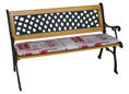 Coussin de banc 120 x 40 cm Tegernsee