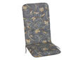 Coussin de chaise dossier haut Mayence gris