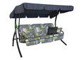 Balancelle Comfort Bambou gris