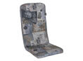Coussin de chaise dossier haut Exklusiv Neubourg gris