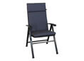 Coussin de chaise dossier haut Sun anthracite