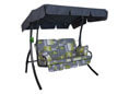 Balancelle 2 places Comfort Bambou gris