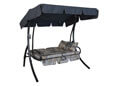 Balancelle 2 places Comfort Neubourg gris