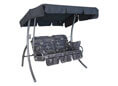 Balancelle 2 places Comfort Papillon gris