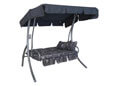Balancelle 2 places Comfort Papillon gris