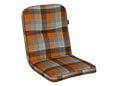 Coussin de chaise dossier bas Exklusiv Glasgow terre