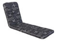Coussin de chaise longue Exklusiv Papillon gris