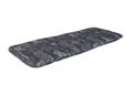 Coussin de banc 120 cm Papillon gris