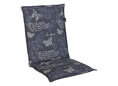 Coussin de chaise dossier haut Papillon gris