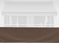 Brise-Vue 90 cm, Style marron