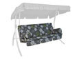 Coussin balancelle Trend Merano gris