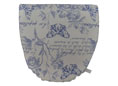 Coussin d'assise Papillon bleu