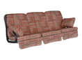 Coussin balancelle Comfort Modène rouge