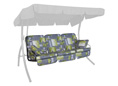 Coussin balancelle Comfort Bambou gris